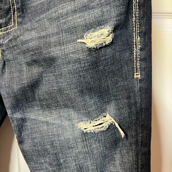 Affliction Cooper Relaxed Boot Fading Distressed Mens Jean’s SZ 33 like new - Picture 9 of 9
